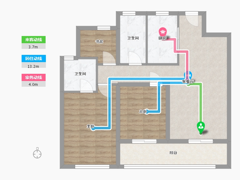 浙江省-温州市-汇学府-81.46-户型库-动静线