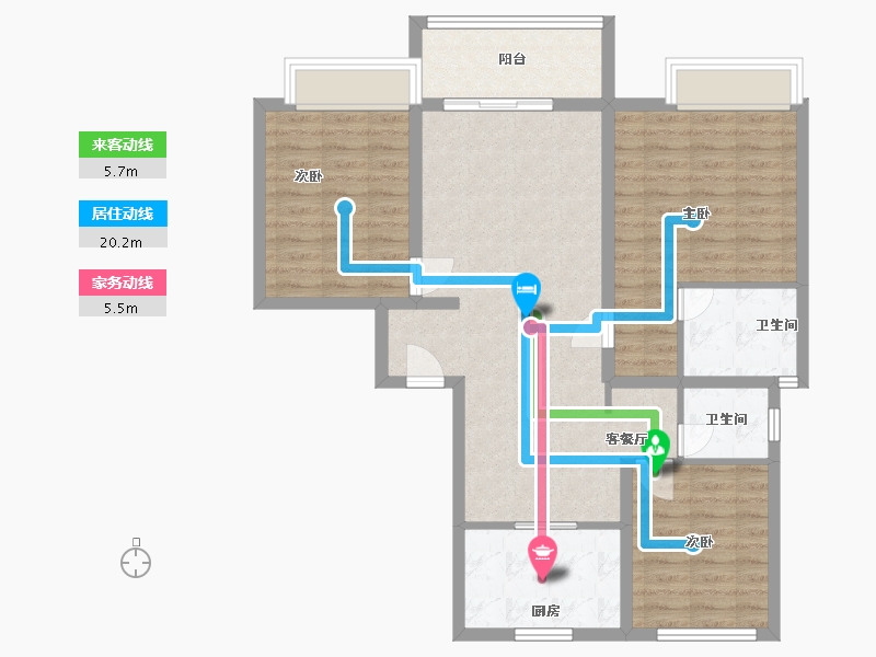 河南省-濮阳市-泰和悦府-92.00-户型库-动静线