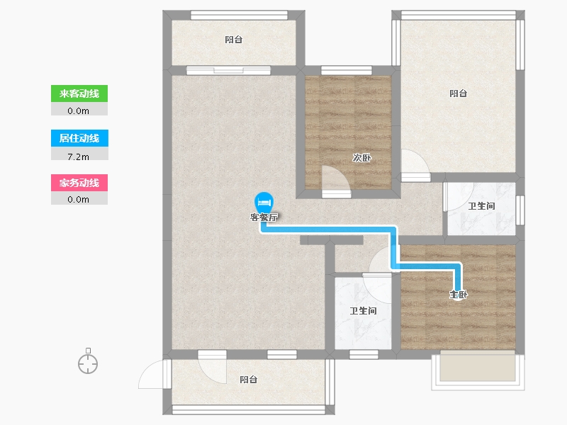 广西壮族自治区-防城港市-凤景湾-80.98-户型库-动静线