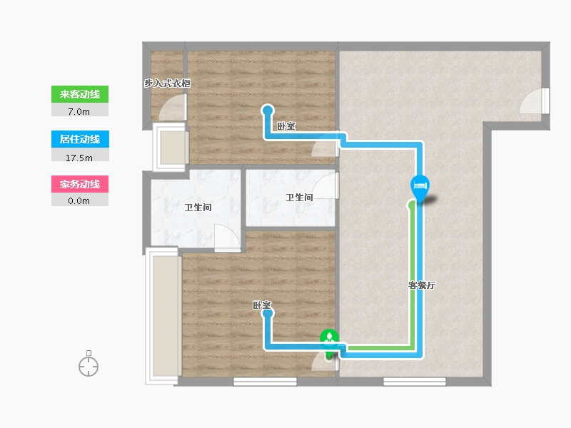 湖北省-武汉市-世纪城-92.00-户型库-动静线