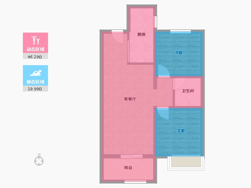 河北省-邢台市-保利时光印象-71.20-户型库-动静分区