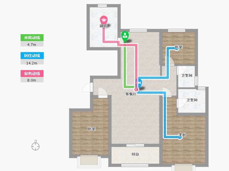 河北省-邯郸市-万浩上城-99.80-户型库-动静线