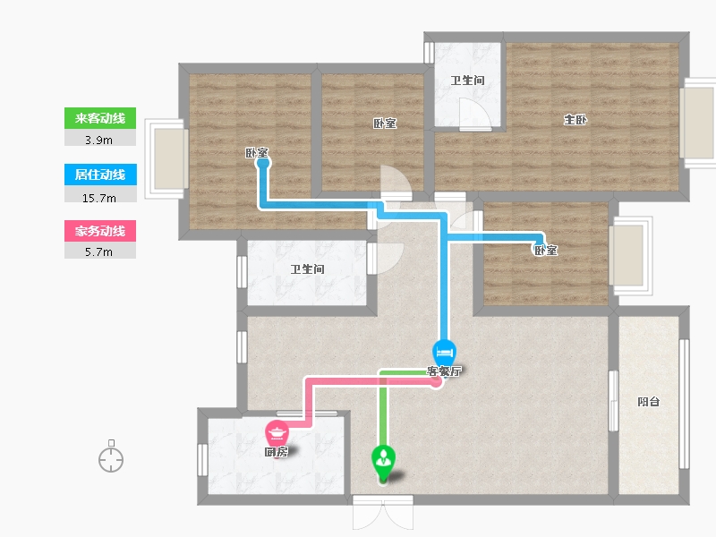 江苏省-镇江市-瑞鑫嘉园-112.00-户型库-动静线