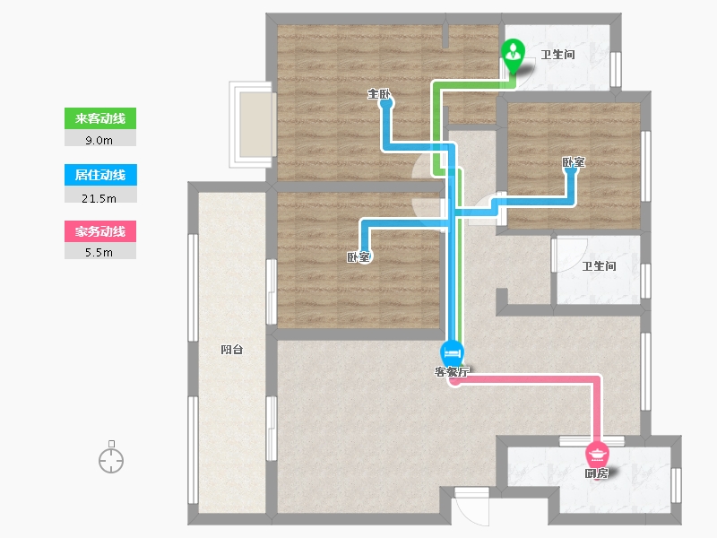 山东省-临沂市-联泰-108.80-户型库-动静线