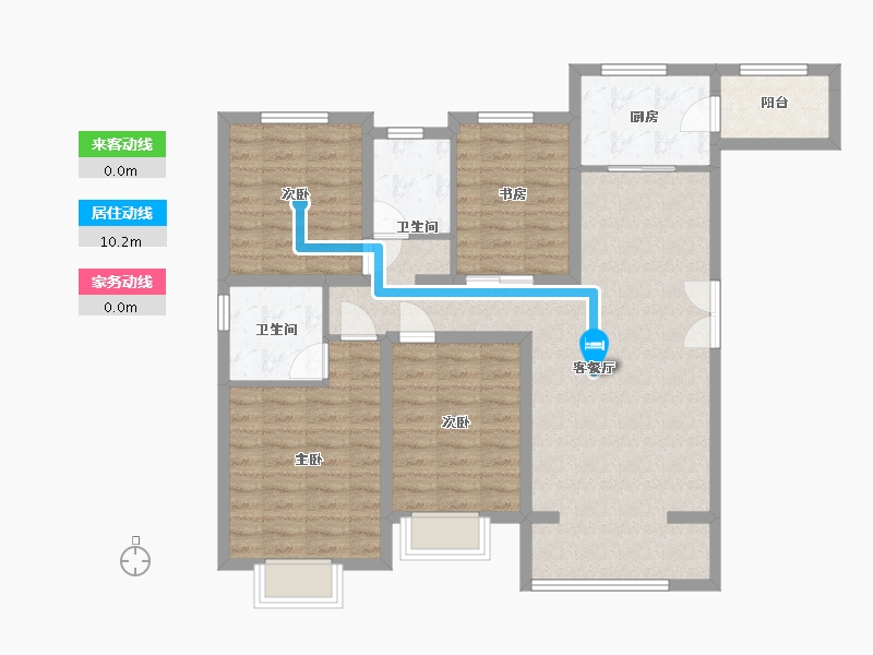 山西省-运城市-东湖湾-111.20-户型库-动静线