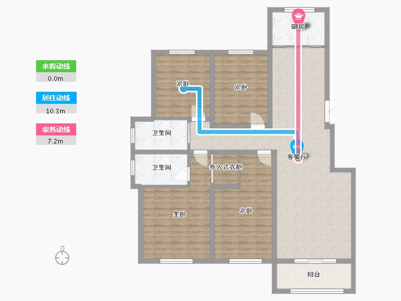 河南省-开封市-鼎立国际城-130.00-户型库-动静线