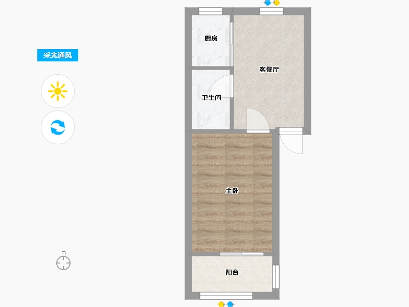 浙江省-杭州市-紫云山庄-29.20-户型库-采光通风