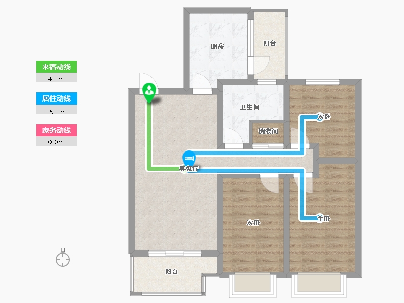 河北省-衡水市-东方明珠-91.20-户型库-动静线