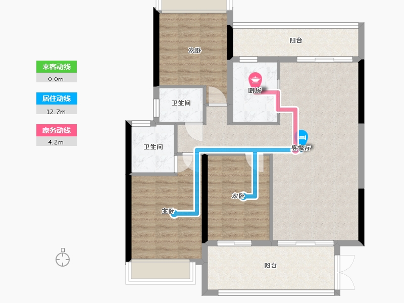 广东省-揭阳市-时代香域-100.00-户型库-动静线