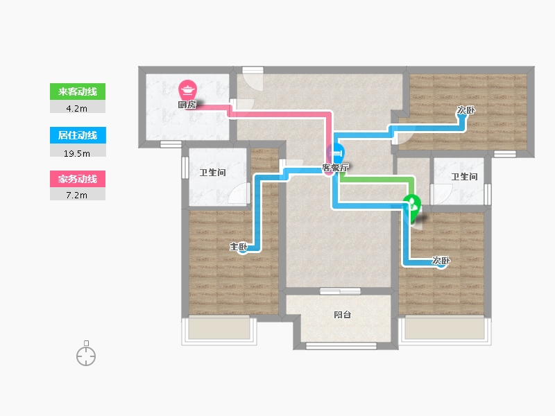 河南省-南阳市-建业-94.00-户型库-动静线