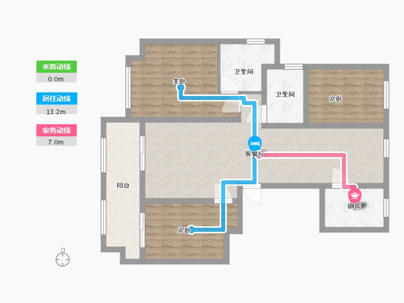 江苏省-扬州市-万丰文博苑-96.20-户型库-动静线