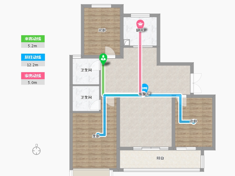 河北省-沧州市-君悦府-95.00-户型库-动静线