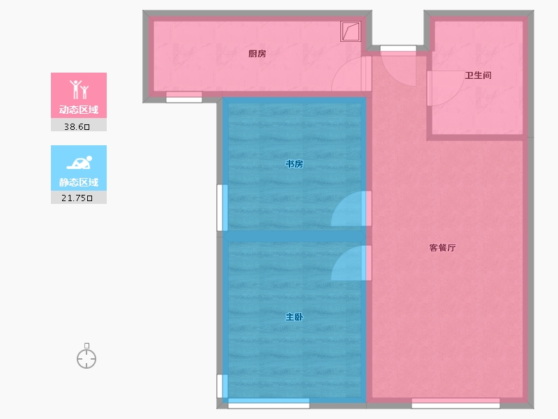 河北省-廊坊市-帝品御居-65.00-户型库-动静分区