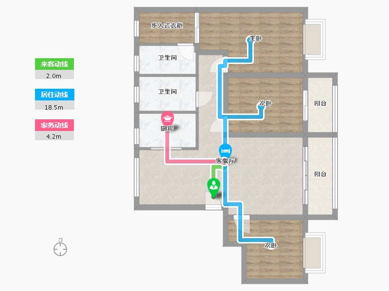 山东省-聊城市-名仕学府-98.00-户型库-动静线