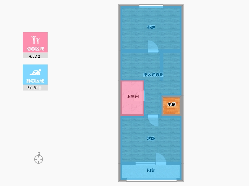 北京-北京市-金隅上城郡-206.00-户型库-动静分区