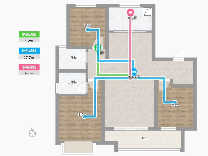 河北省-沧州市-书香学府-92.21-户型库-动静线