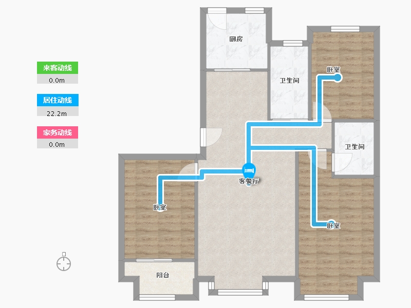 河北省-石家庄市-富瀛苏园北区-94.00-户型库-动静线