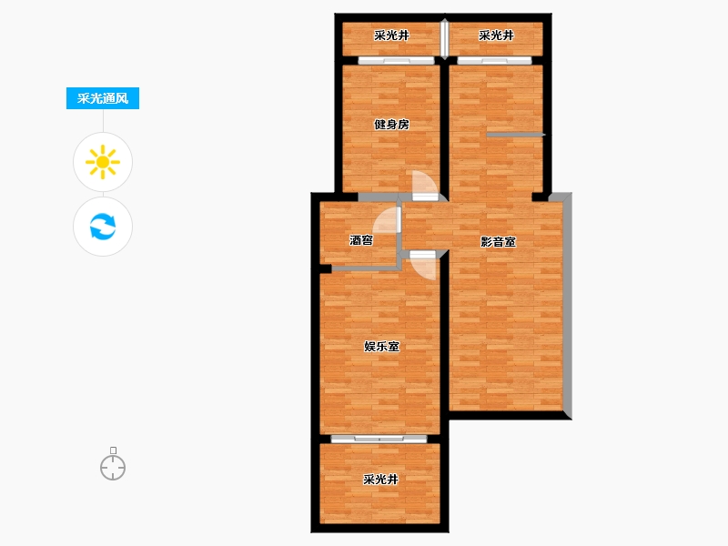 河南省-许昌市-中建观湖珑府-150.00-户型库-采光通风