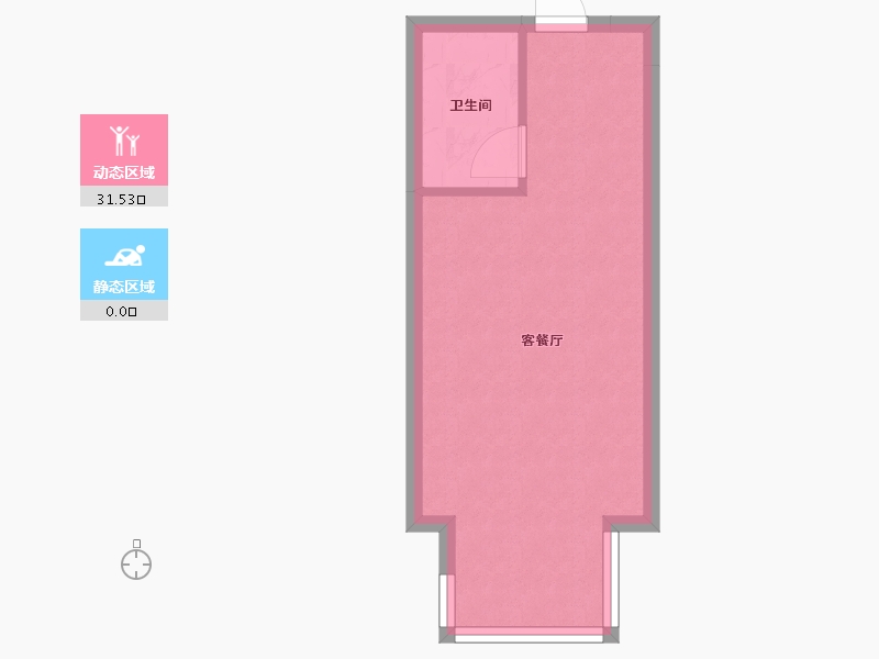 江苏省-徐州市-中骏壹号街区-21.80-户型库-动静分区