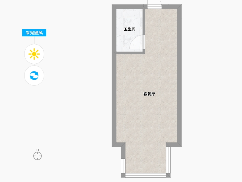 江苏省-徐州市-中骏壹号街区-21.80-户型库-采光通风