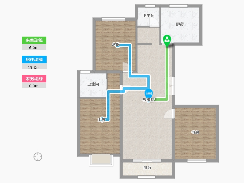 河北省-承德市-尚城国际-114.10-户型库-动静线