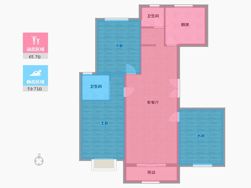 河北省-承德市-尚城国际-114.10-户型库-动静分区