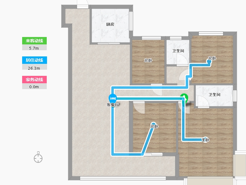 陕西省-西安市-长安首府-112.00-户型库-动静线