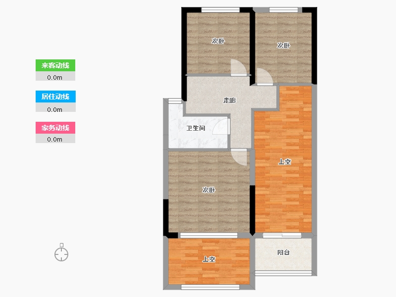 河南省-许昌市-中建观湖珑府-51.20-户型库-动静线