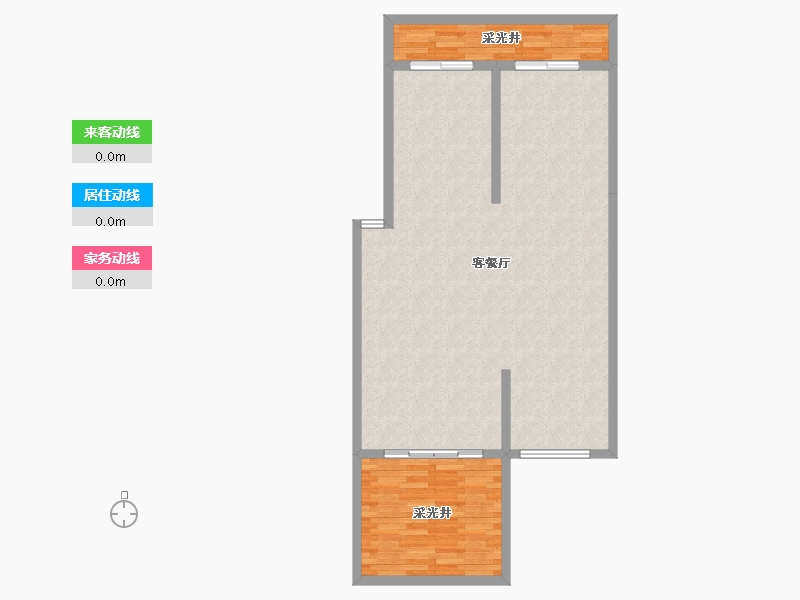 河南省-许昌市-中建观湖珑府-77.60-户型库-动静线