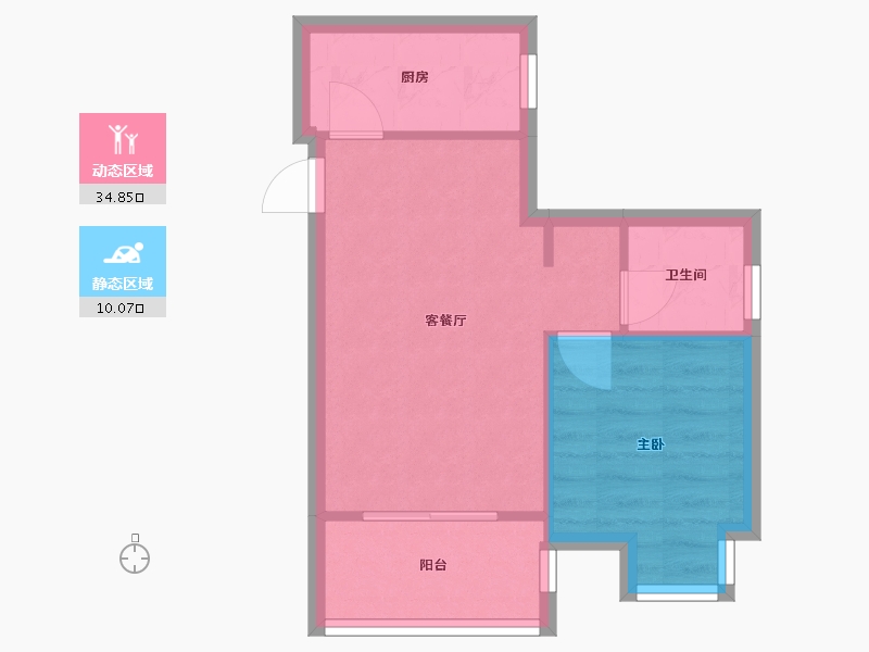 四川省-成都市-心愿花园-二期-39.20-户型库-动静分区