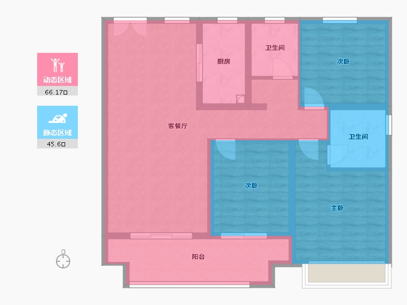 河南省-周口市-商水建业天玺-100.00-户型库-动静分区