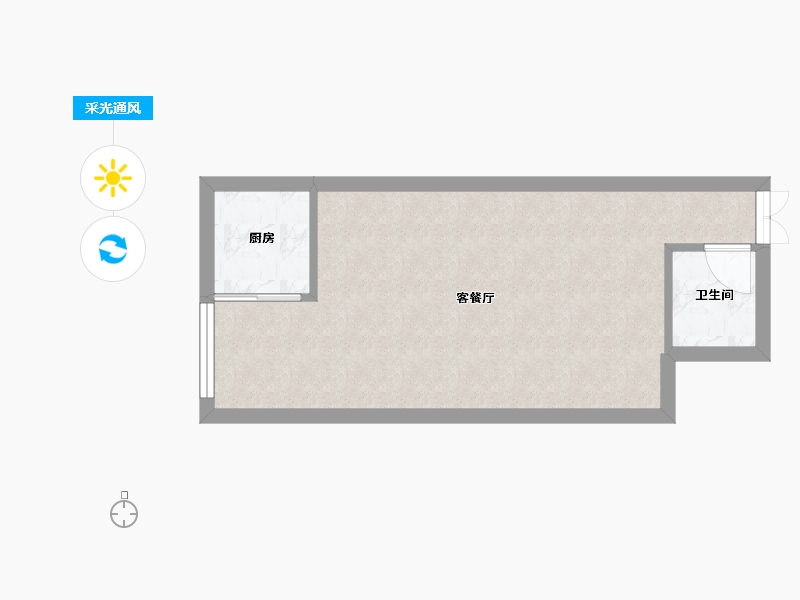 陕西省-西安市-景祥·君悦-33.12-户型库-采光通风