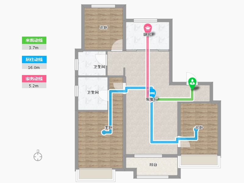 山东省-青岛市-森林公园-102.00-户型库-动静线