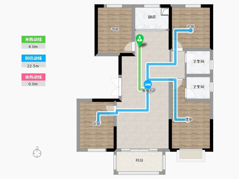 河北省-衡水市-泓和首府-117.02-户型库-动静线