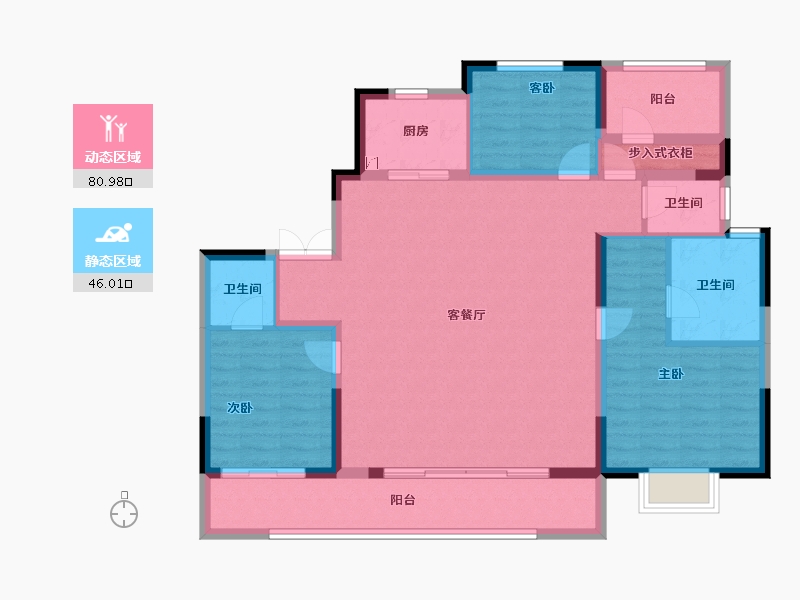 河南省-郑州市-新城·时光印象-114.41-户型库-动静分区