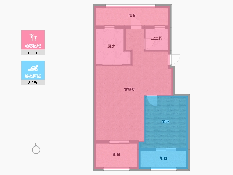 福建省-福州市-云樽-99.00-户型库-动静分区