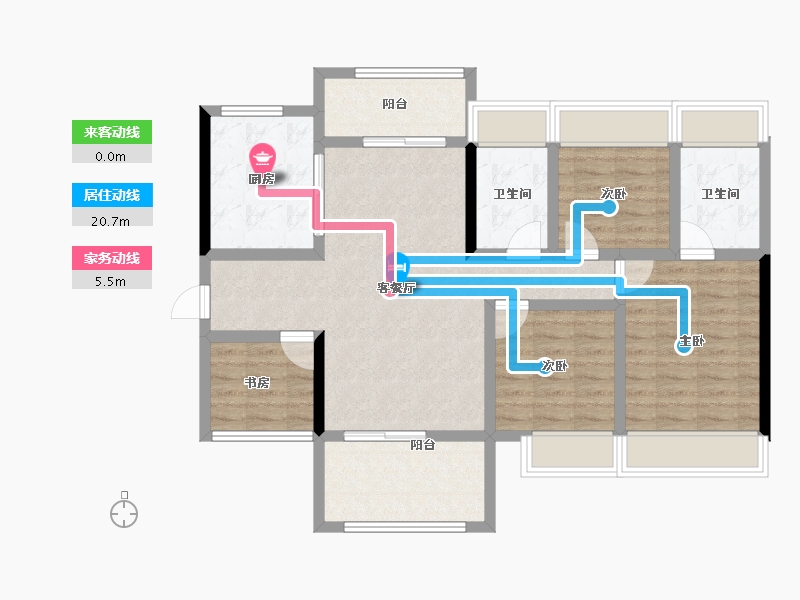 广东省-惠州市-方圆天俊-93.34-户型库-动静线