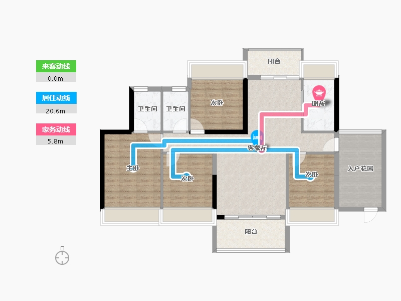 广东省-韶关市-南雄市-108.18-户型库-动静线