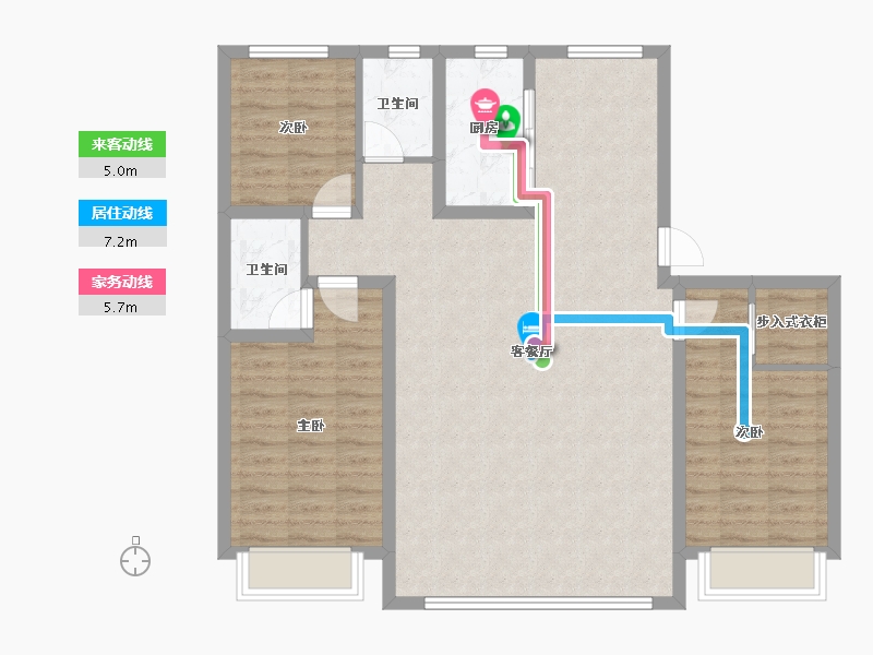 河北省-邢台市-内丘诚园-101.28-户型库-动静线