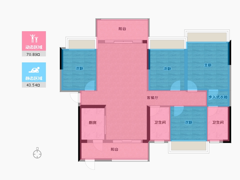 广东省-韶关市-南雄市-103.54-户型库-动静分区