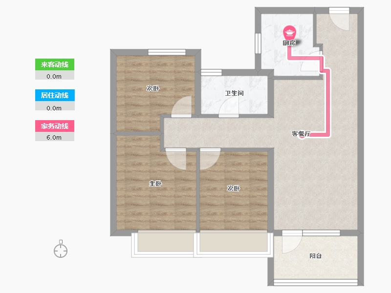 山东省-青岛市-融海·启城-71.00-户型库-动静线