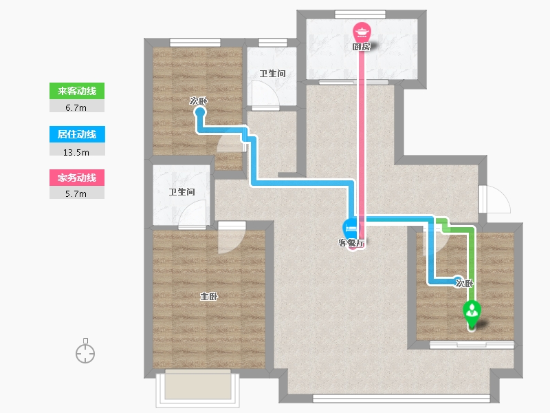 河北省-邢台市-内丘诚园-81.69-户型库-动静线