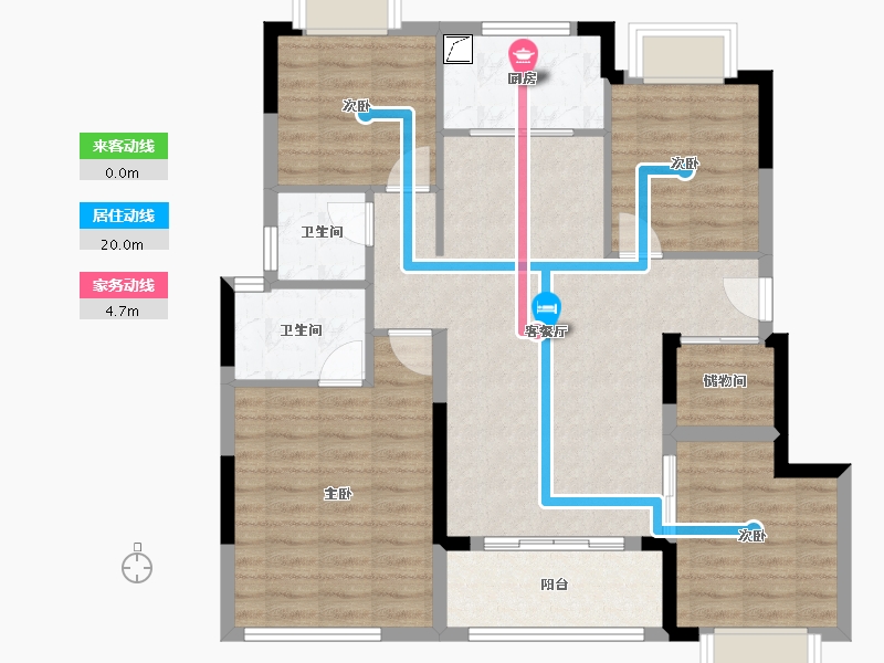 福建省-莆田市-建发文著-94.40-户型库-动静线