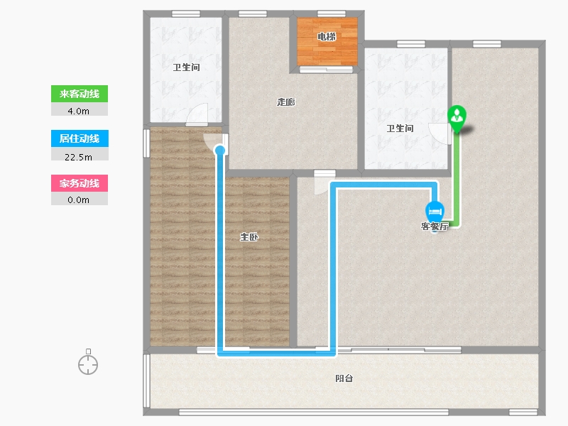 浙江省-绍兴市-万达建设春和璟明-179.58-户型库-动静线