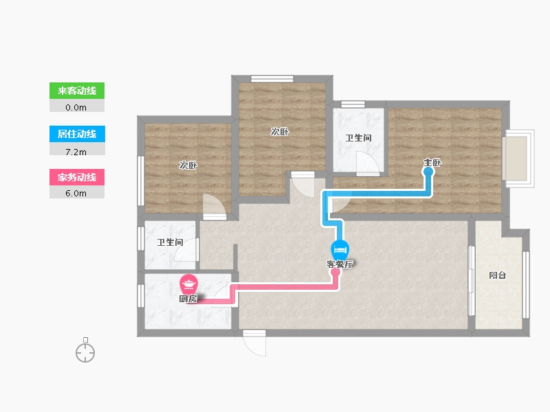 河南省-商丘市-绿城诚园-89.00-户型库-动静线