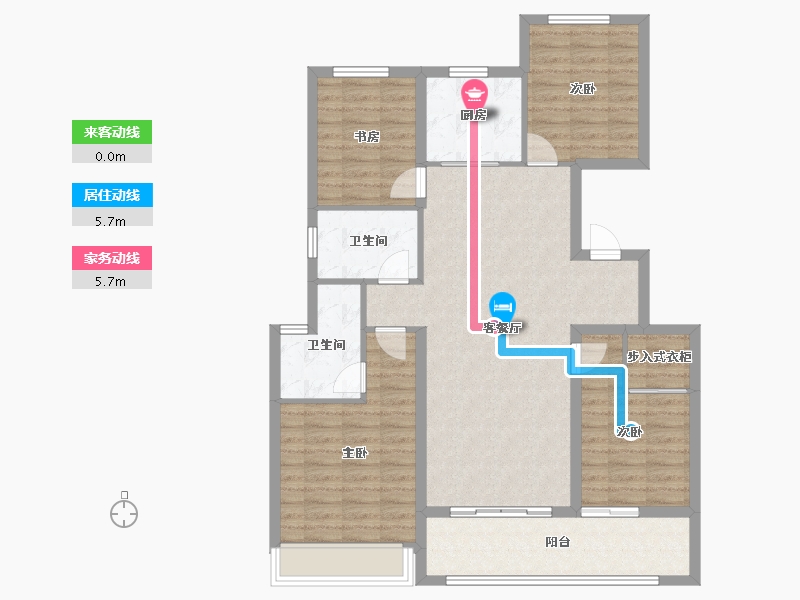 浙江省-衢州市-绿城城投·礼贤未来社区-107.20-户型库-动静线