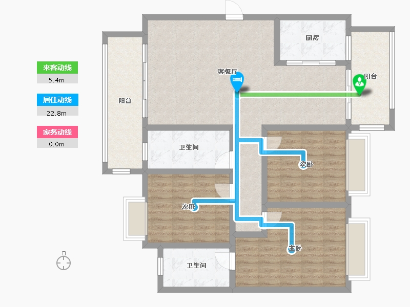 广西壮族自治区-柳州市-联发山水间-95.00-户型库-动静线