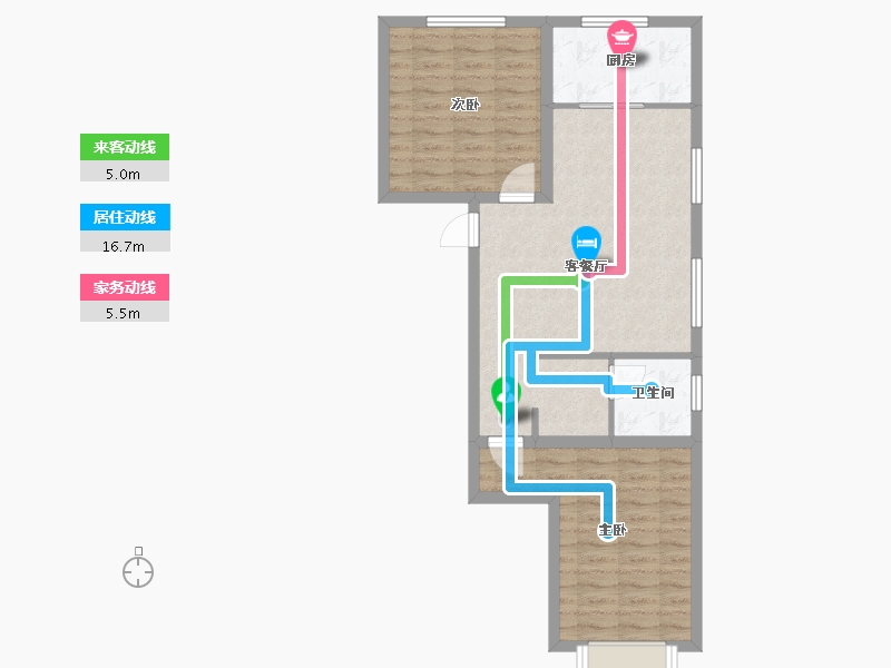 河北省-石家庄市-天鸿世家-68.00-户型库-动静线