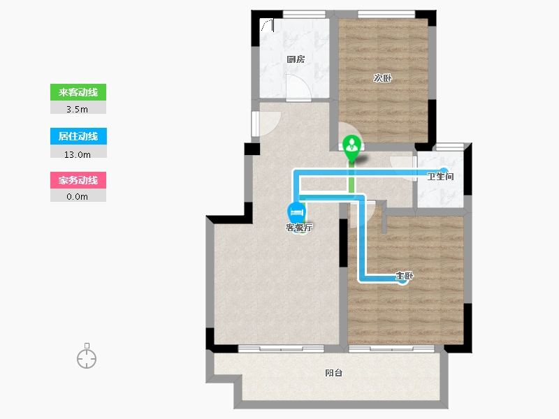 江苏省-连云港市-桃李书院-71.10-户型库-动静线