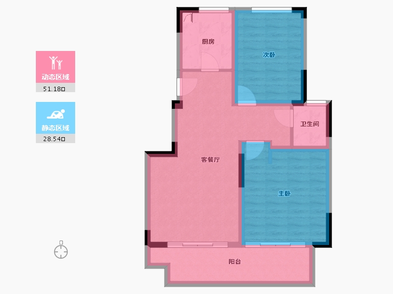 江苏省-连云港市-桃李书院-71.10-户型库-动静分区